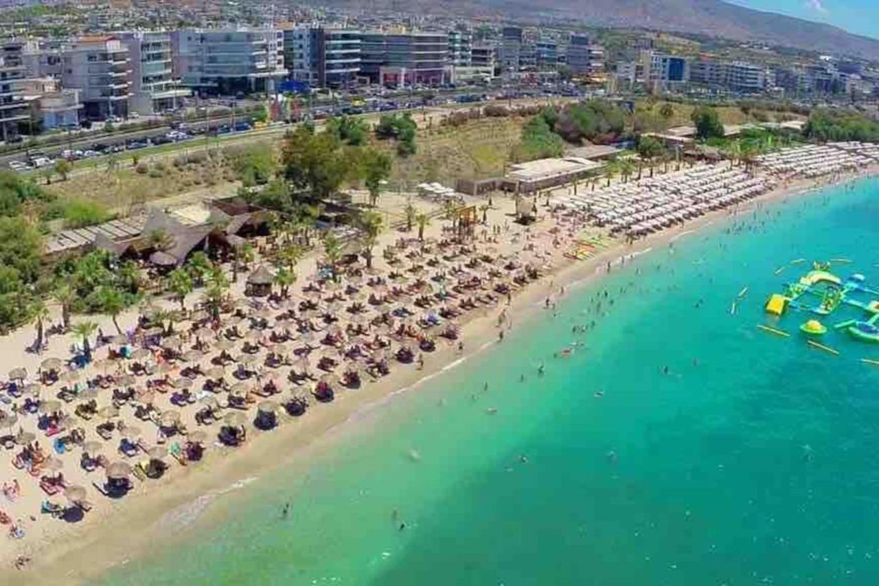 Paleo Faliro Athens Fully Equipped 2 Bedrooms 90 Sqm Big Apartment 200M To Free Beach מראה חיצוני תמונה
