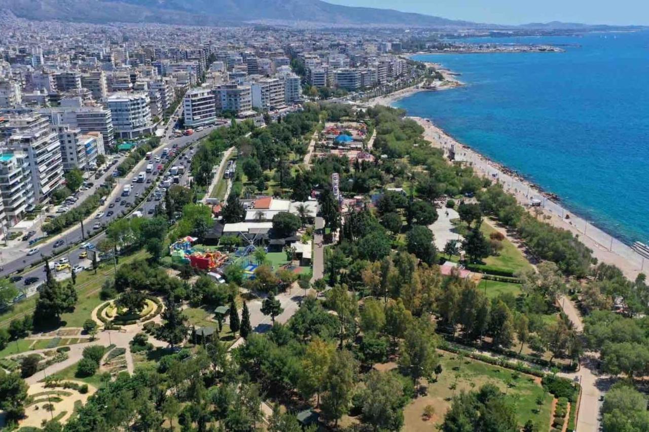 Paleo Faliro Athens Fully Equipped 2 Bedrooms 90 Sqm Big Apartment 200M To Free Beach מראה חיצוני תמונה